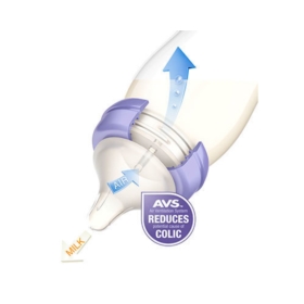 LANSINOH BUTELKA 240ML 3M+ NATURAL WAVE