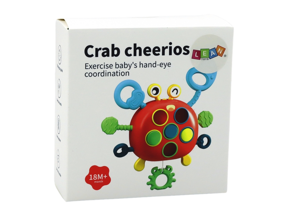 Krab Sensoryczny Interaktywny Edukacyjna Zabawka D