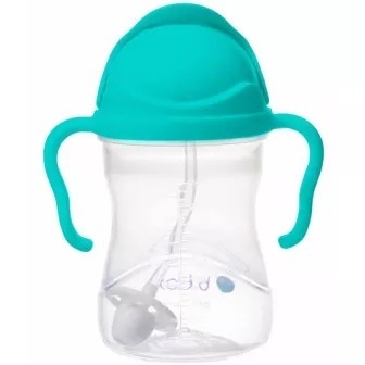 B.BOX BIDON ZE SŁOMKĄ 240ML LAZUROWY