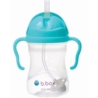 B.BOX BIDON ZE SŁOMKĄ 240ML LAZUROWY