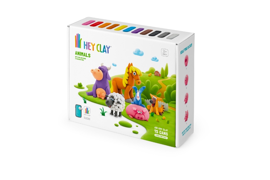 HEY CLAY ZWIERZĘTA 15 PUSZEK