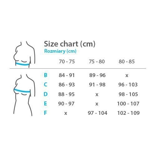 BABYONO BIUSTONOSZ E80-85 NEUTRALNY