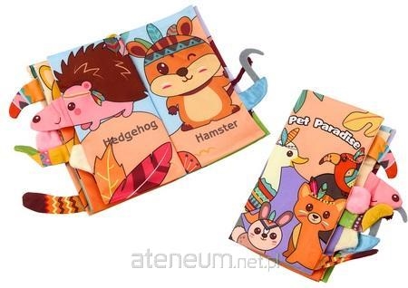 Miękka Książeczka Edukacyjna Szeleszcząca Zwierzęt