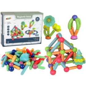 Magnetyczne Klocki Konstrukcyjne Plastikowe 78 Ele