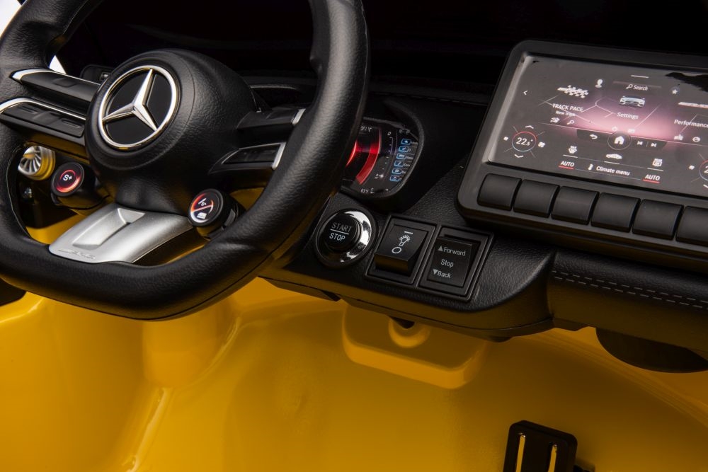 Auto Na Akumulator Mercedes AMG SL63 Żółty Lakiero