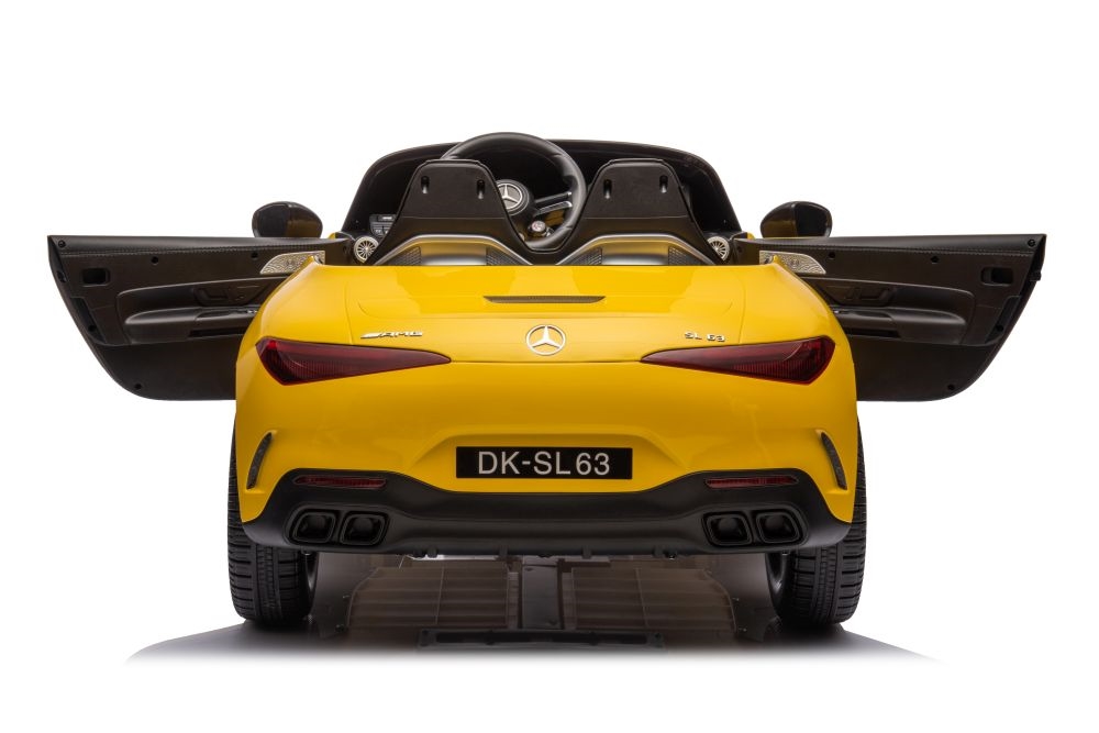 Auto Na Akumulator Mercedes AMG SL63 Żółty Lakiero