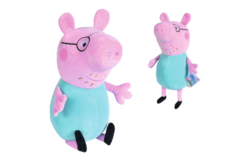Świnka Peppa pluszowy Tata 37cm 926-1005