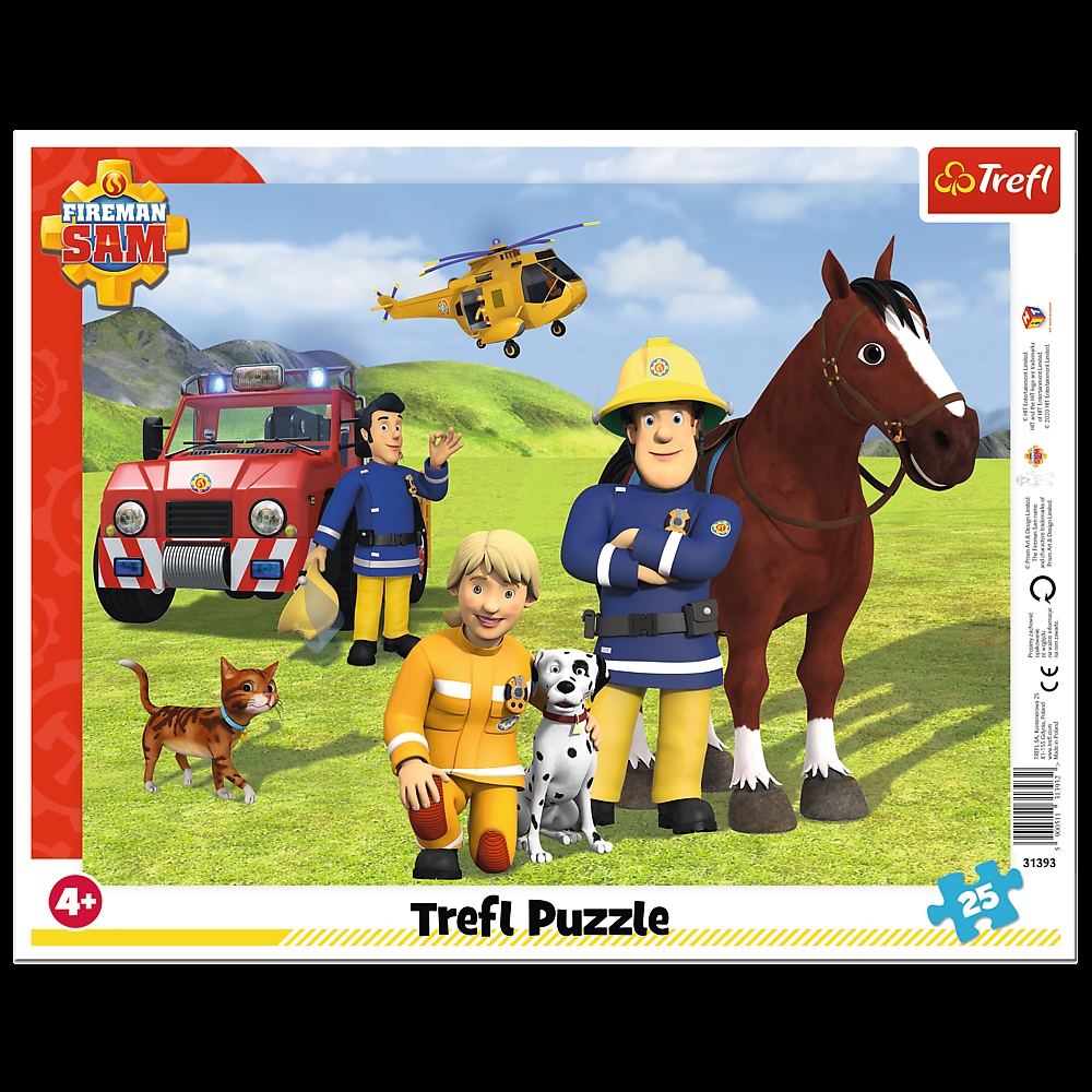 Puzzle 25 Ramkowe - Zawsze na straży 31393