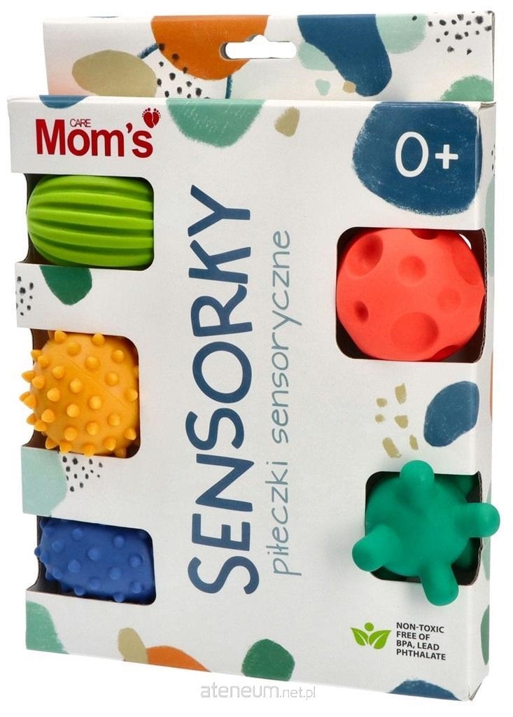 Piłeczki sensoryczne 5szt pastelowe 886 68864