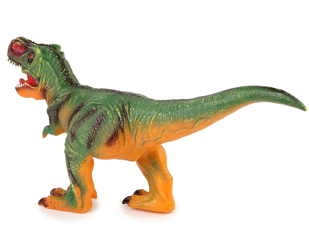 Duża Figurka Dinozaur Tyranozaur Rex Zielono- Poma