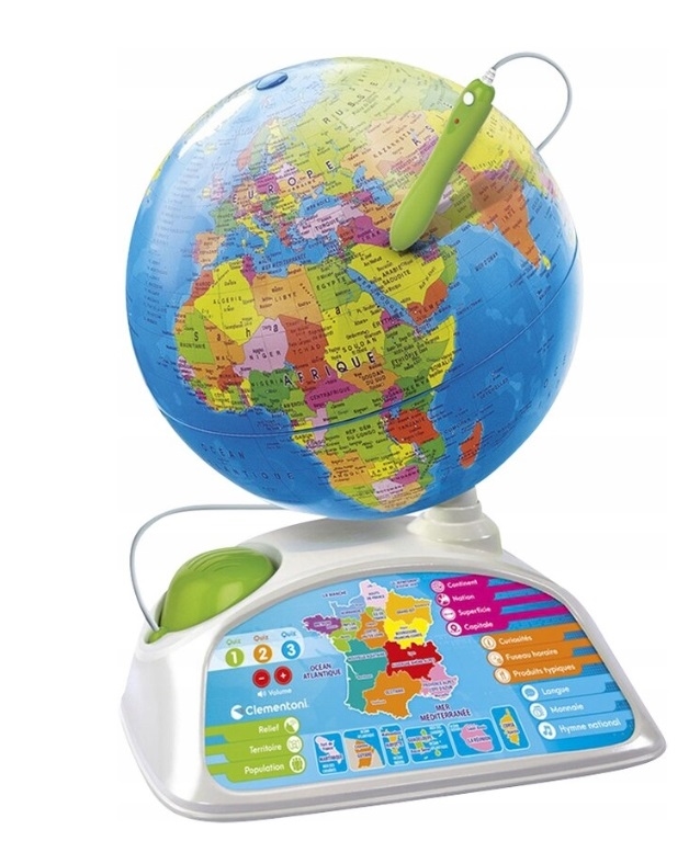Interaktywny Edukacyjny Globus Eduglobus Clementon