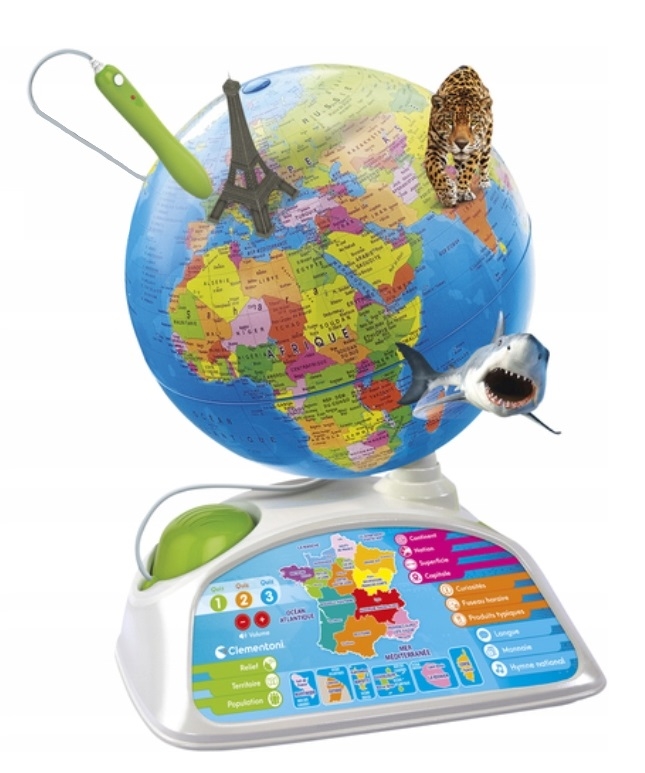 Interaktywny Edukacyjny Globus Eduglobus Clementon