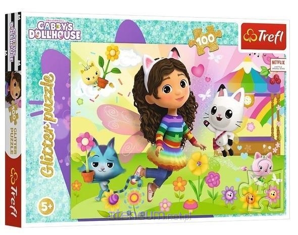 Puzzle 100 el. Brokatowa Gabby 14832
