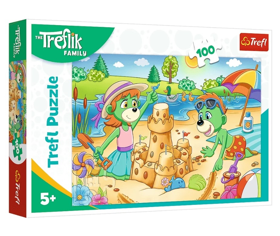 Puzzle - 100 - Dzień Treflików - KAZSTUDIO SA Rodz