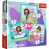 PUZZLE 3w1 Aktywności Gabi 34871