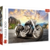 Puzzle 500 el. Czarny motocykl 37384