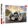 Puzzle 500 el. Czarny motocykl 37384
