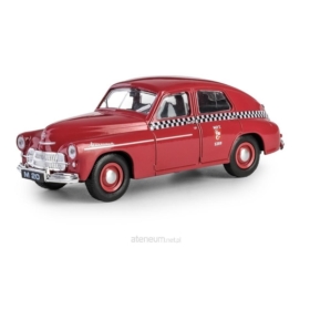 Model PRL Warszawa M20 TAXI wiśniowy K-533 15330