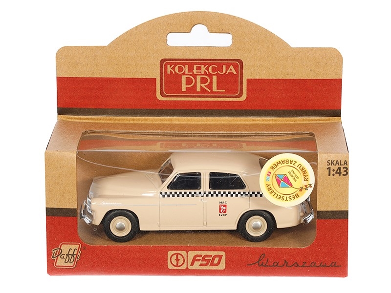 Model PRL Warszawa M20 TAXI piaskowy K-531 15316