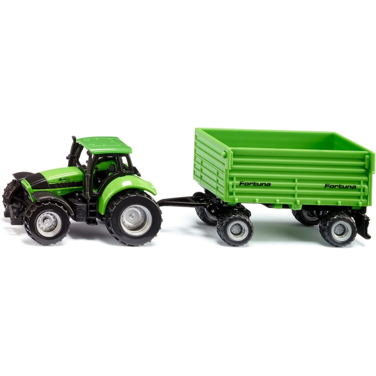 SIKU 16 Traktor DEUTZ-FAHR  z przyczepą 1606