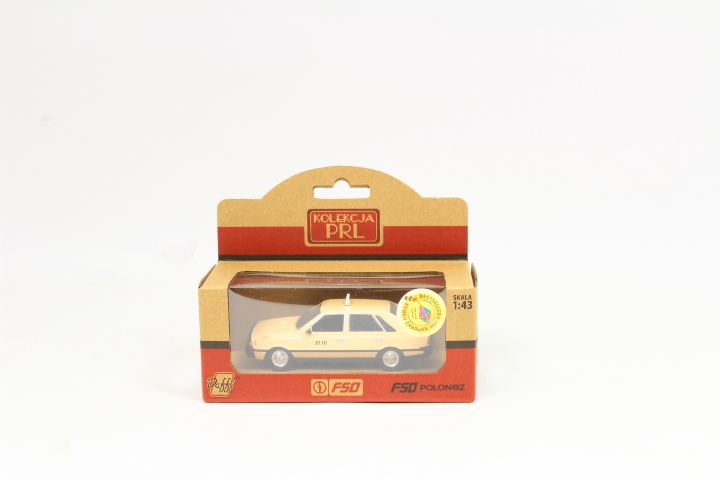 Model PRL FSO Polonez TAXI beżowy K-583 15835