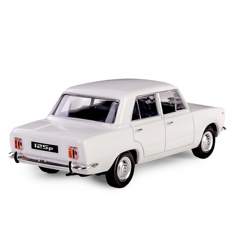 Model PRL Fiat 125p biały K-585 15859