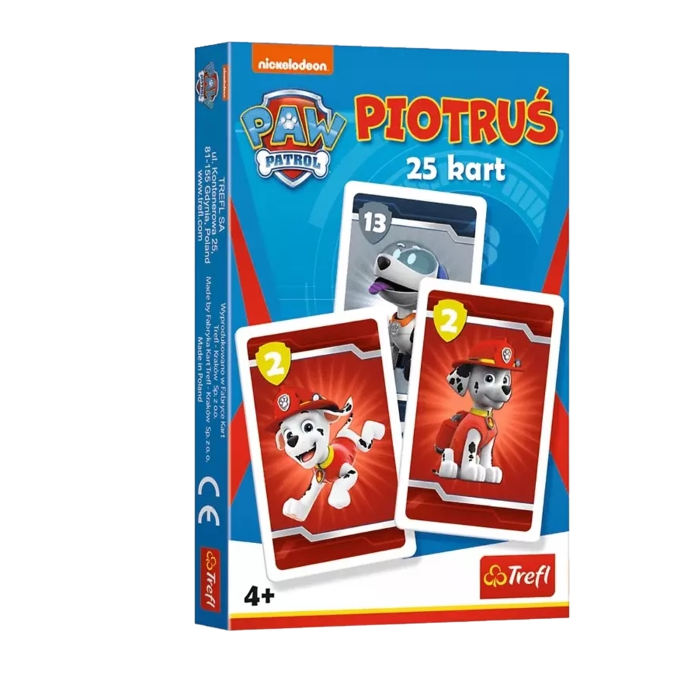 Karty PIOTRUŚ Psi Patrol 08513