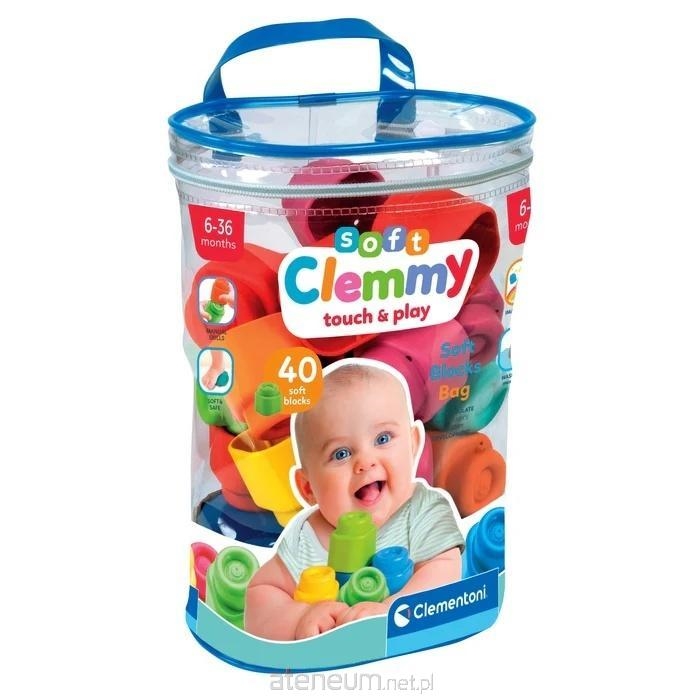 CLE BABY Clemmy woreczek z 40 klockami 17878