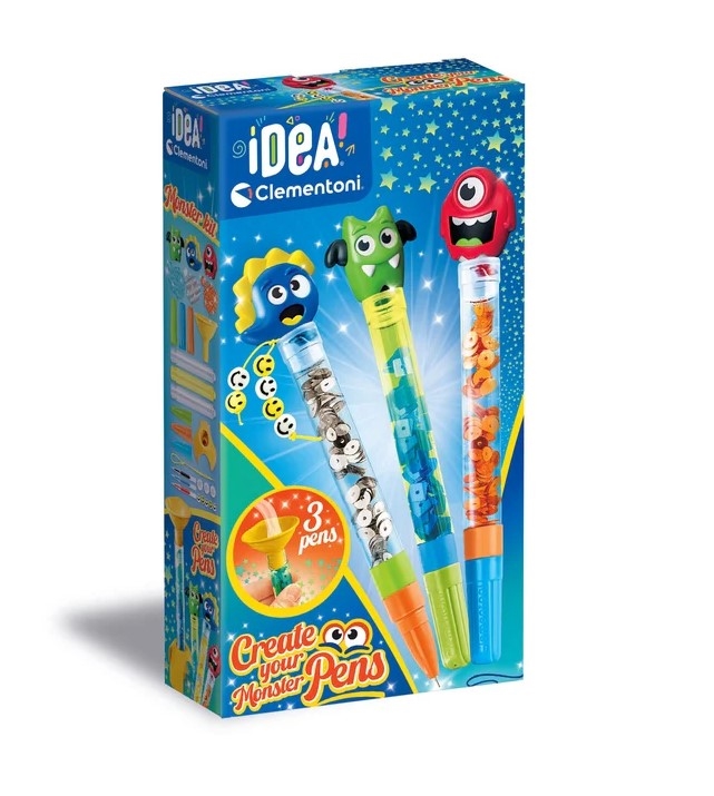 CLE IDEA Mini fabryka długopisów niebieski 18833