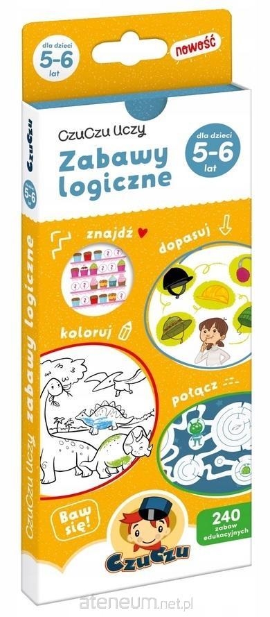 CzuCzu Uczy Zab.logiczne d/dzieci od 5-6lat 62374