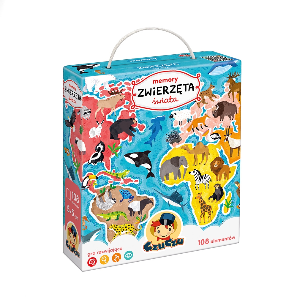 CzuCzu Memory Zwierzęta świata 92535