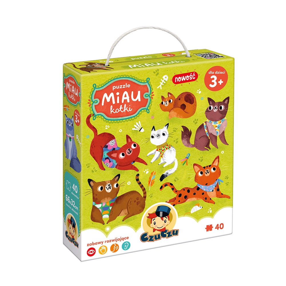 CzuCzu Puzzle Miau Kotki 92184