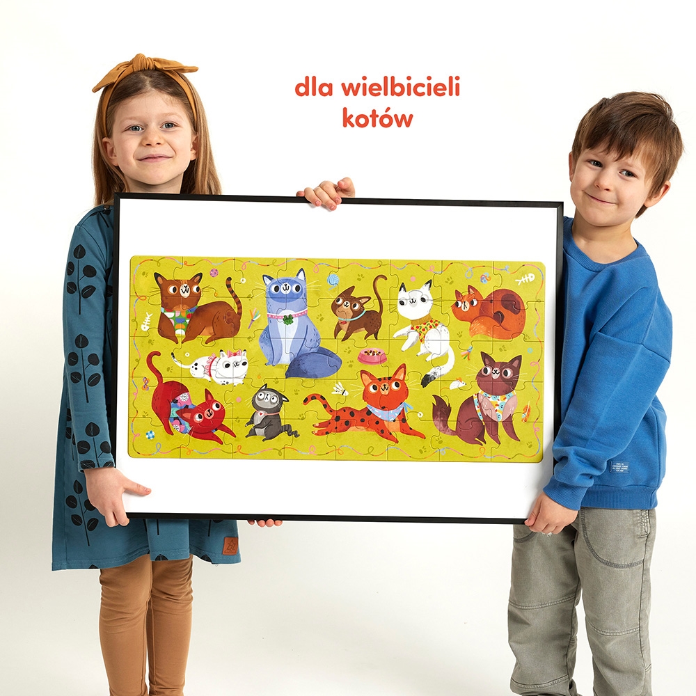 CzuCzu Puzzle Miau Kotki 92184
