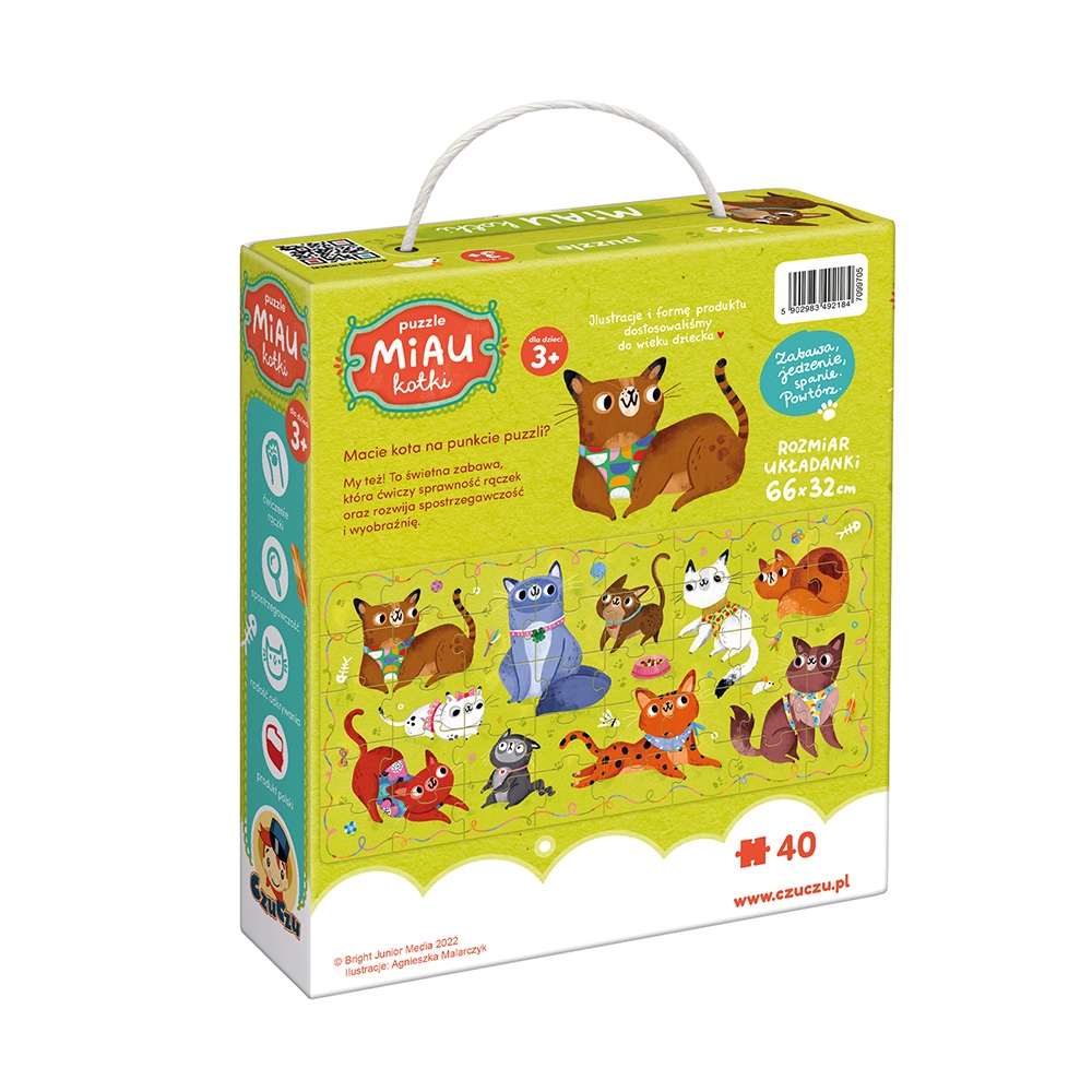 CzuCzu Puzzle Miau Kotki 92184