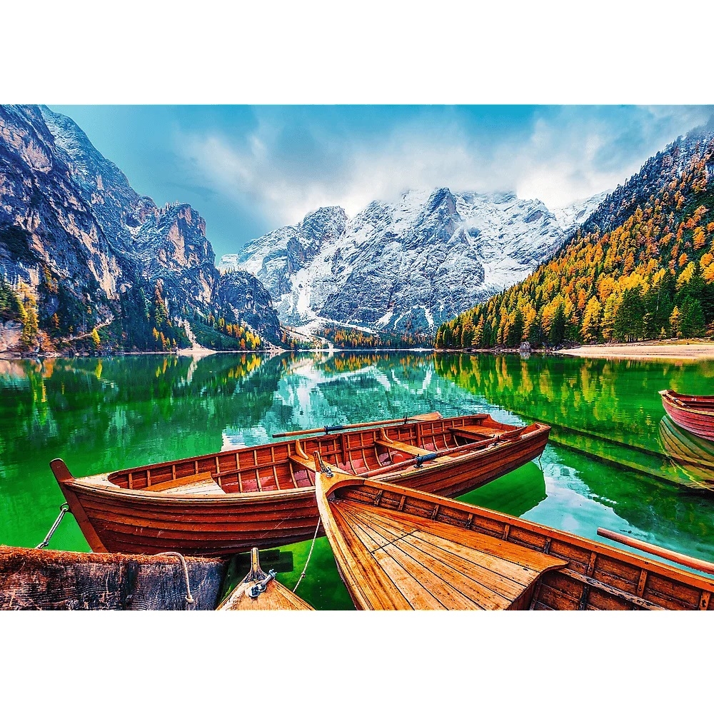 PUZZLE 500 Jezioro Braies,Włochy 37486