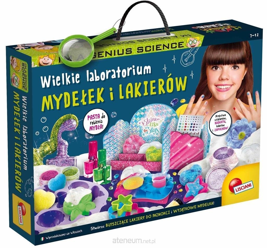 Lisciani wielkie laborat.mydełka/lakiery PL103133