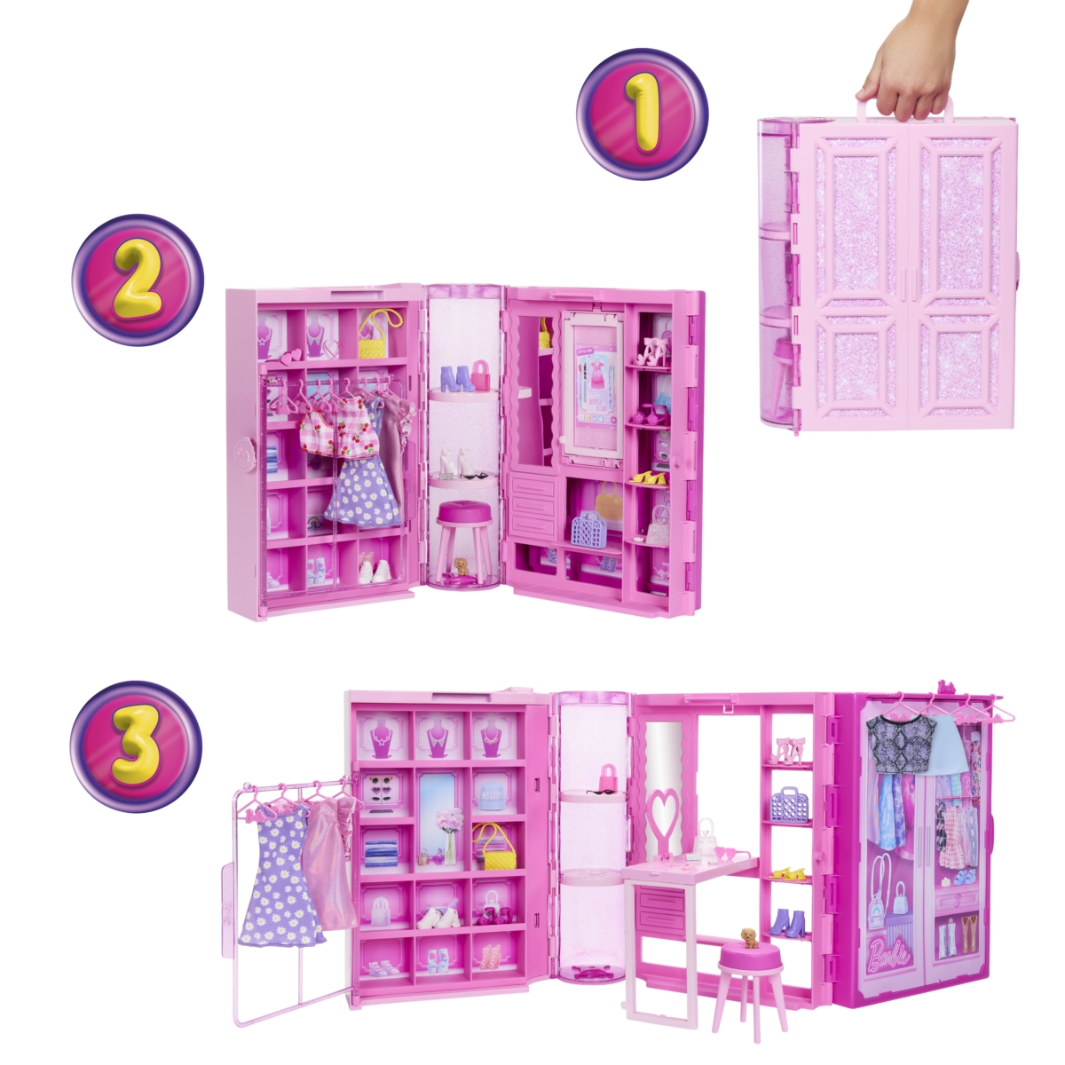 *****Barbie Szafa marzeń 3.0 HXD59 /1