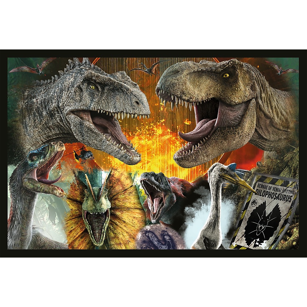 PUZZLE 2x200 Prehistoryczny świat/Universal 13316