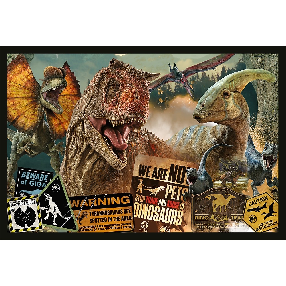 PUZZLE 2x200 Prehistoryczny świat/Universal 13316