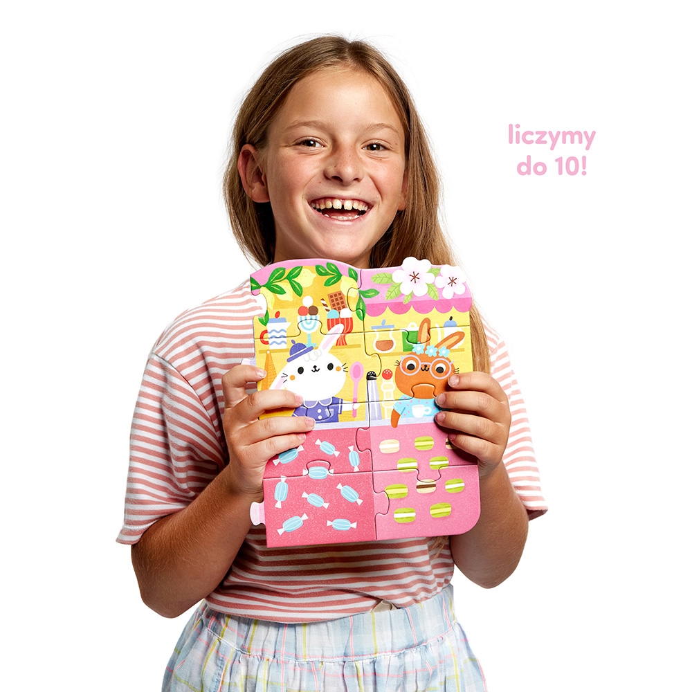 CzuCzu puzzle cyfry Króliczki 93372