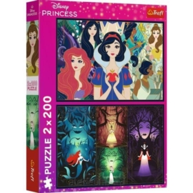 PUZZLE 2x200 Czarujące księżniczki/ Princess 13317