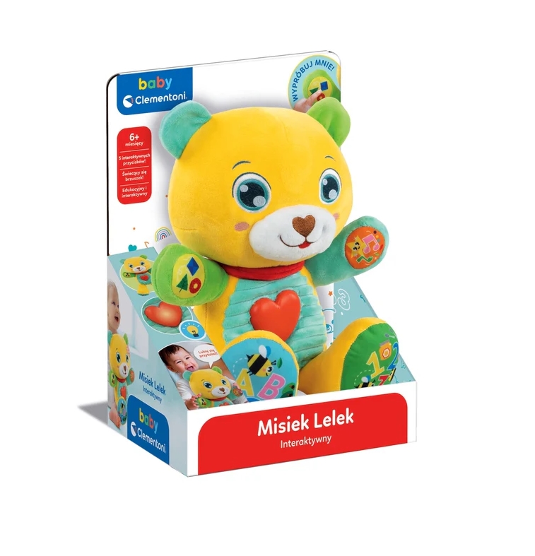CLE BABY nowy mówiący plusz Lelek 50939