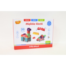 SMILY PLAY MIĘKKIE KLOCKI 20EL