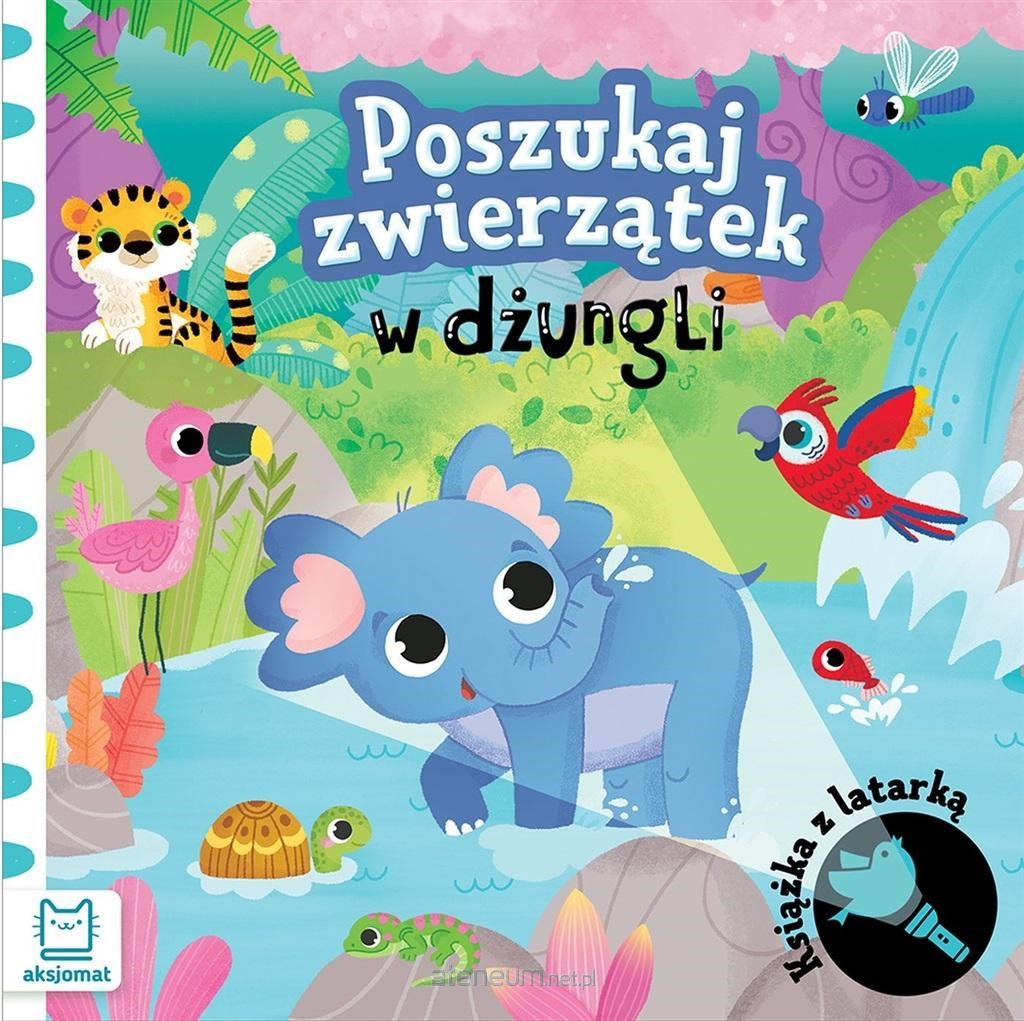 Poszukaj zwierzątek W dżungli Książka z lat..40232