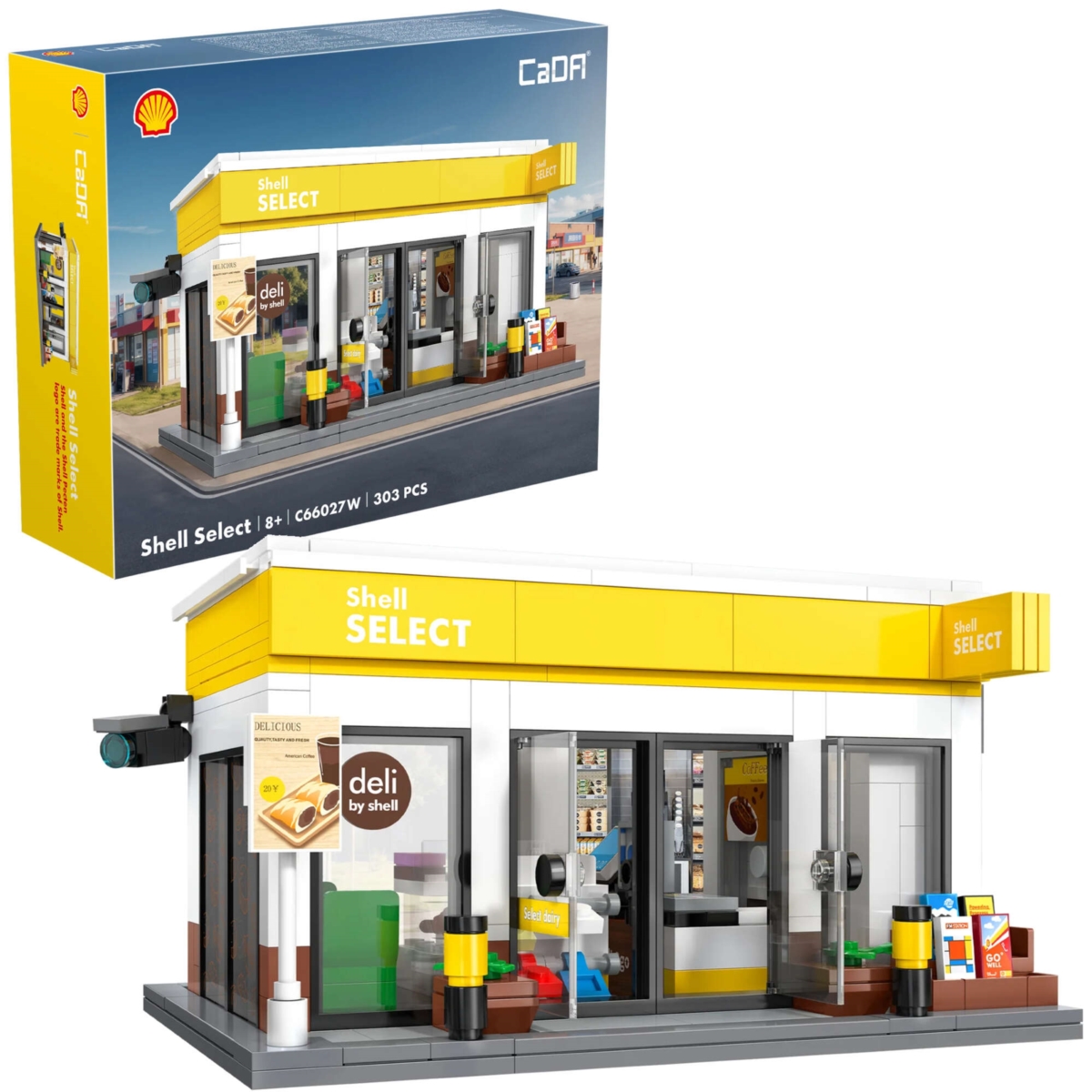 Cada klocki stacja Shell Select C66027W 30239