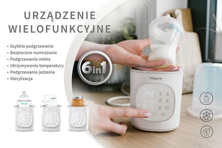 BABYONO PODGZEWACZ I STERYLIZATOR 1599