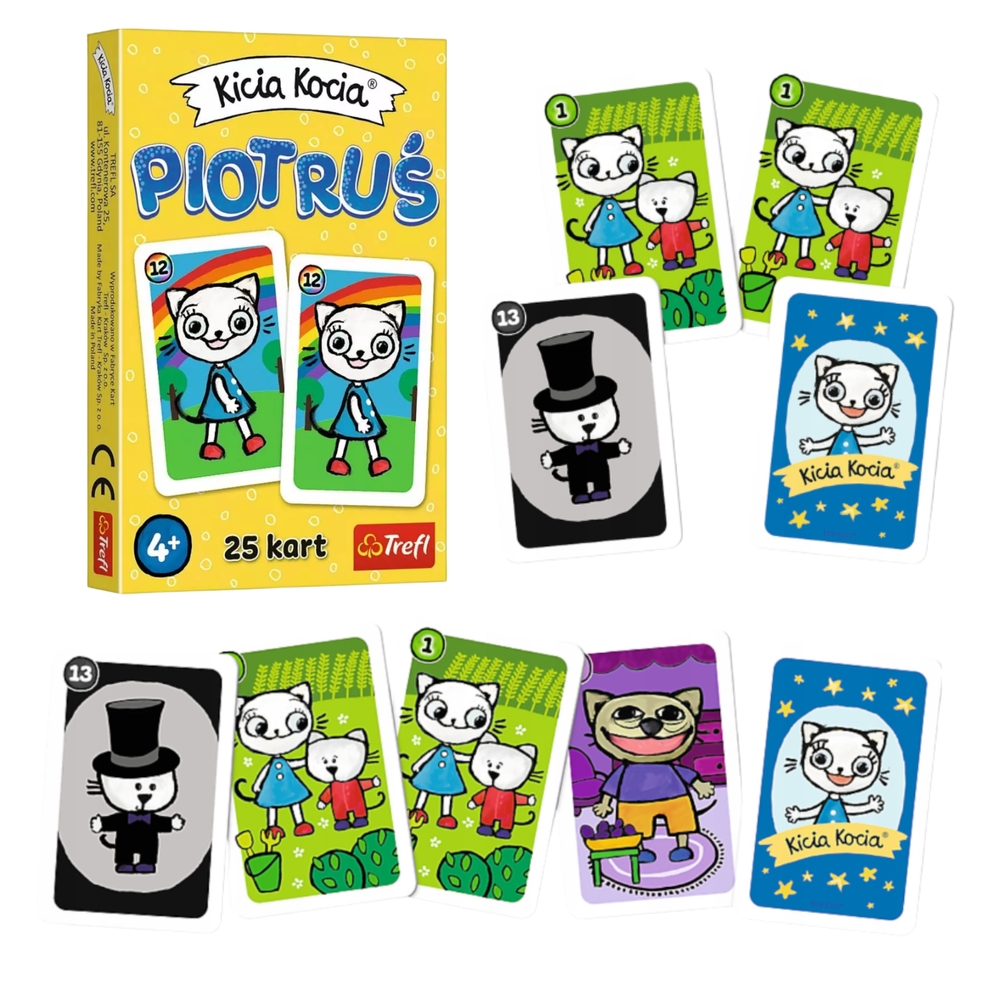 Karty PIOTRUŚ Kicia Kocia 08512