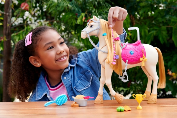 Barbie Tańczący koń interaktywny HXJ42 /2