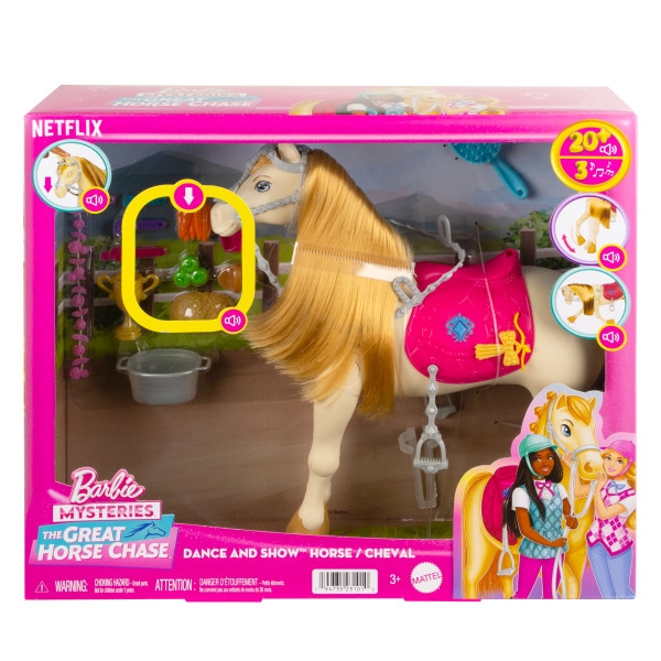Barbie Tańczący koń interaktywny HXJ42 /2