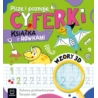 Piszę i poznaję Cyferki Książka z rowkami 40744